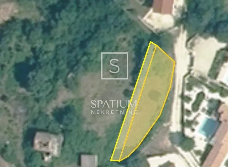 svetvinčenat, građevinsko zemljište s idejnim projektom za prizemnicu s bazenom - slika 3