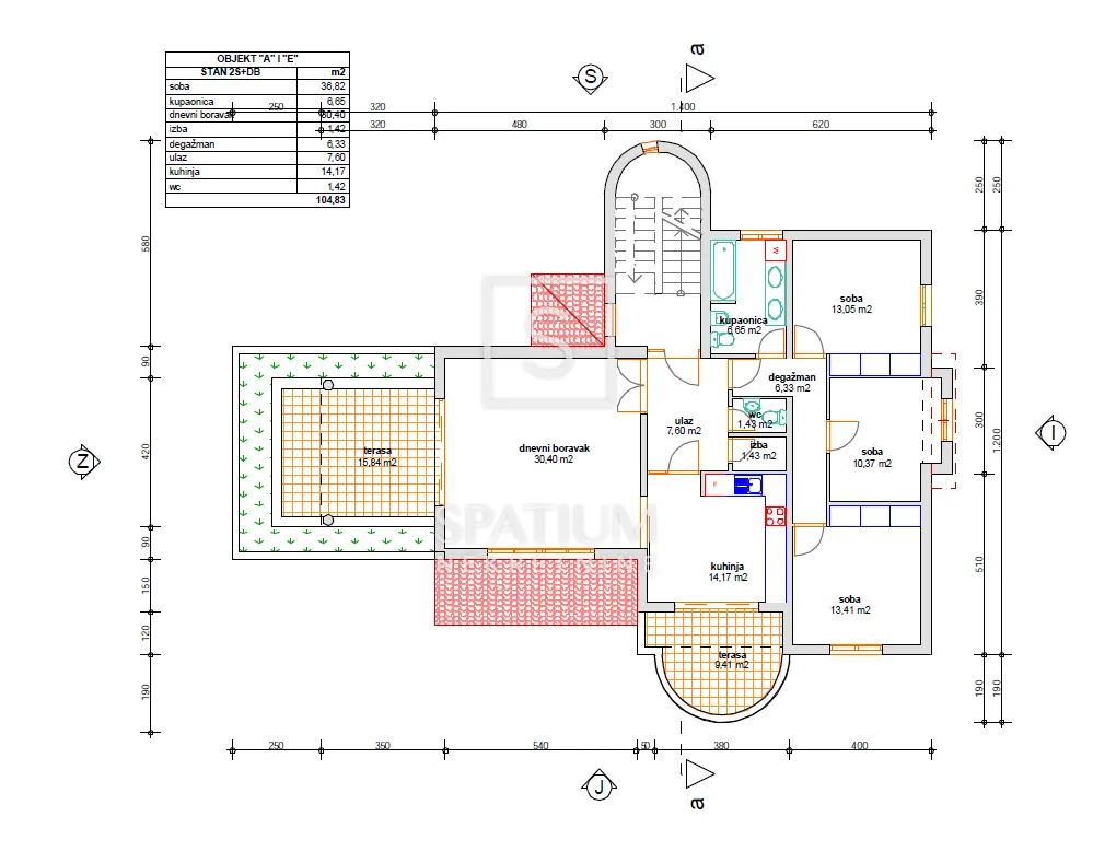 martinovo selo, građevinski teren 1947m2 s plaćenim komunalijama i projektom - slika 7