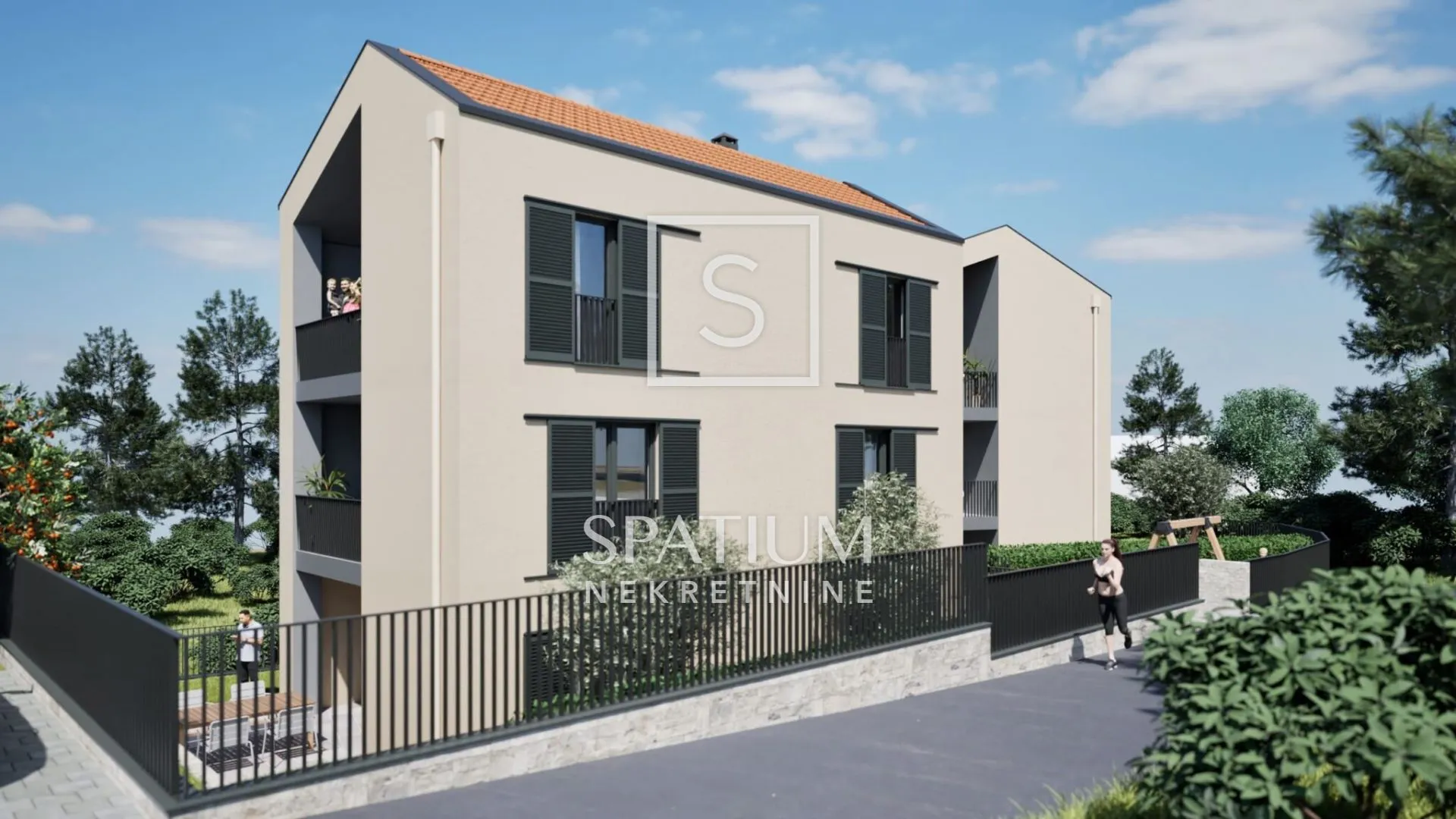 tinjan, građevinsko zemljište s projektom za 8 stanova - slika 2