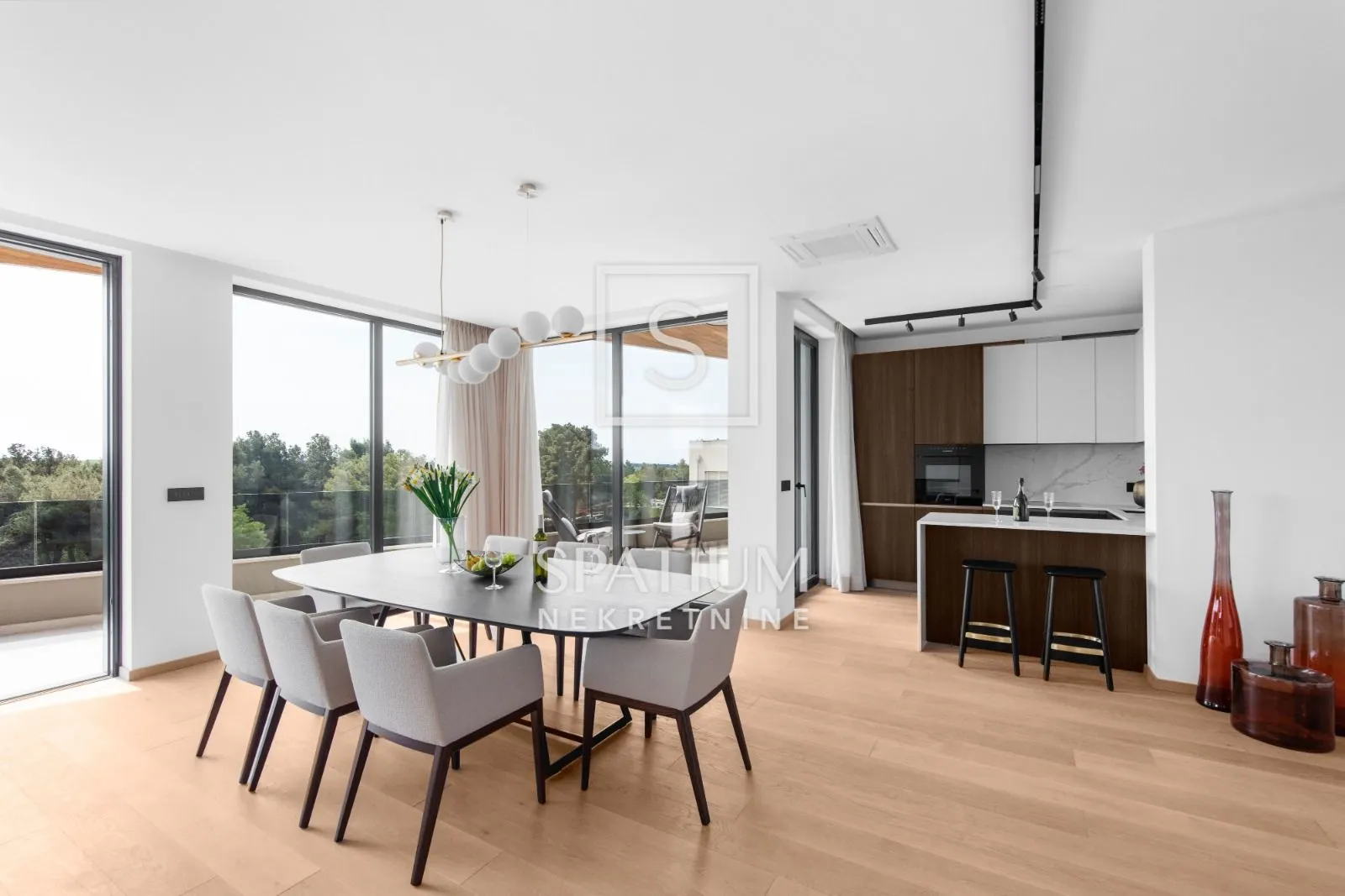 poreč, luksuzni penthouse 600 m od mora s jacuzzijem i panoramskim pogledom - slika 5