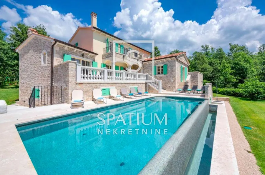 Pazin, Prekrasna Kamena Vila Toskanskog Stila - Bertoši, Pazin