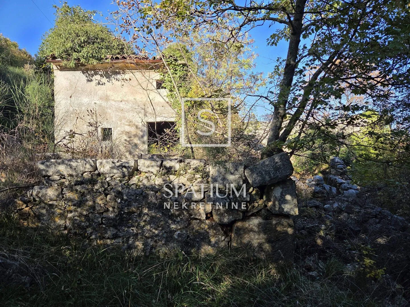 plomin, dvije ruševne kamene kuće za renovaciju - slika 3