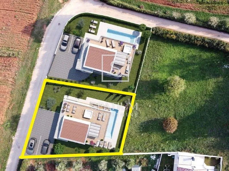 poreč, moderna kuća s panoramskim pogledom na more - slika 5