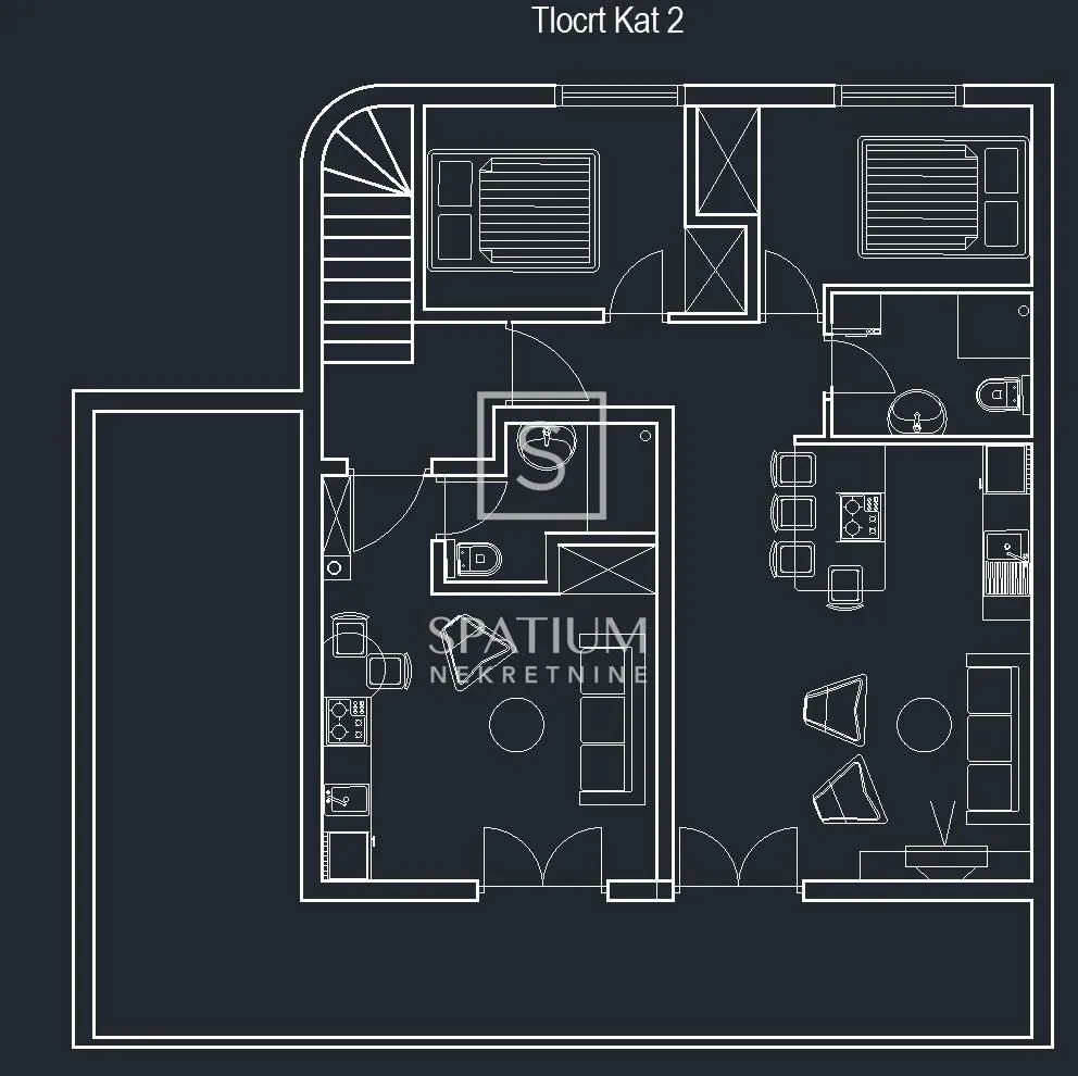 crikvenica, apartmanska kuća s grijanim bazenom - slika 21