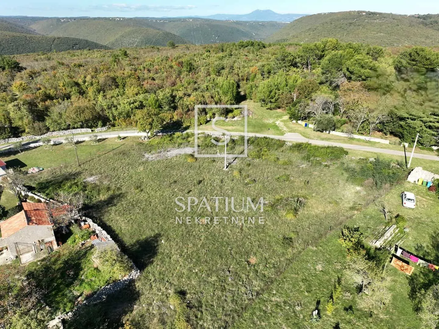 labin, okolica, građevinsko zemljište sa projektom i dozvolom - slika 5