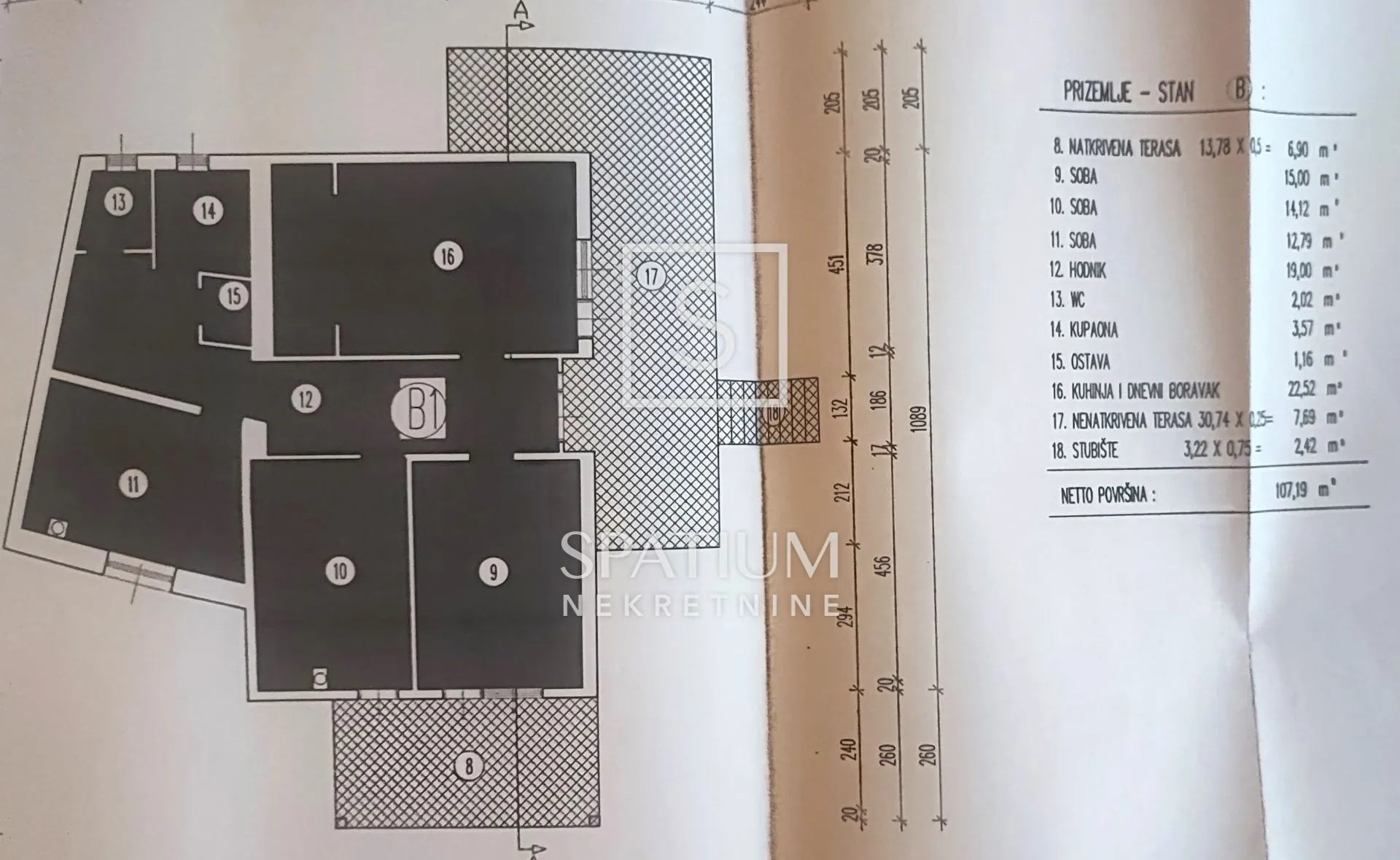 žbandaj, samo kod nas, etaža kuće s pripadajućim dvorištem - slika 11