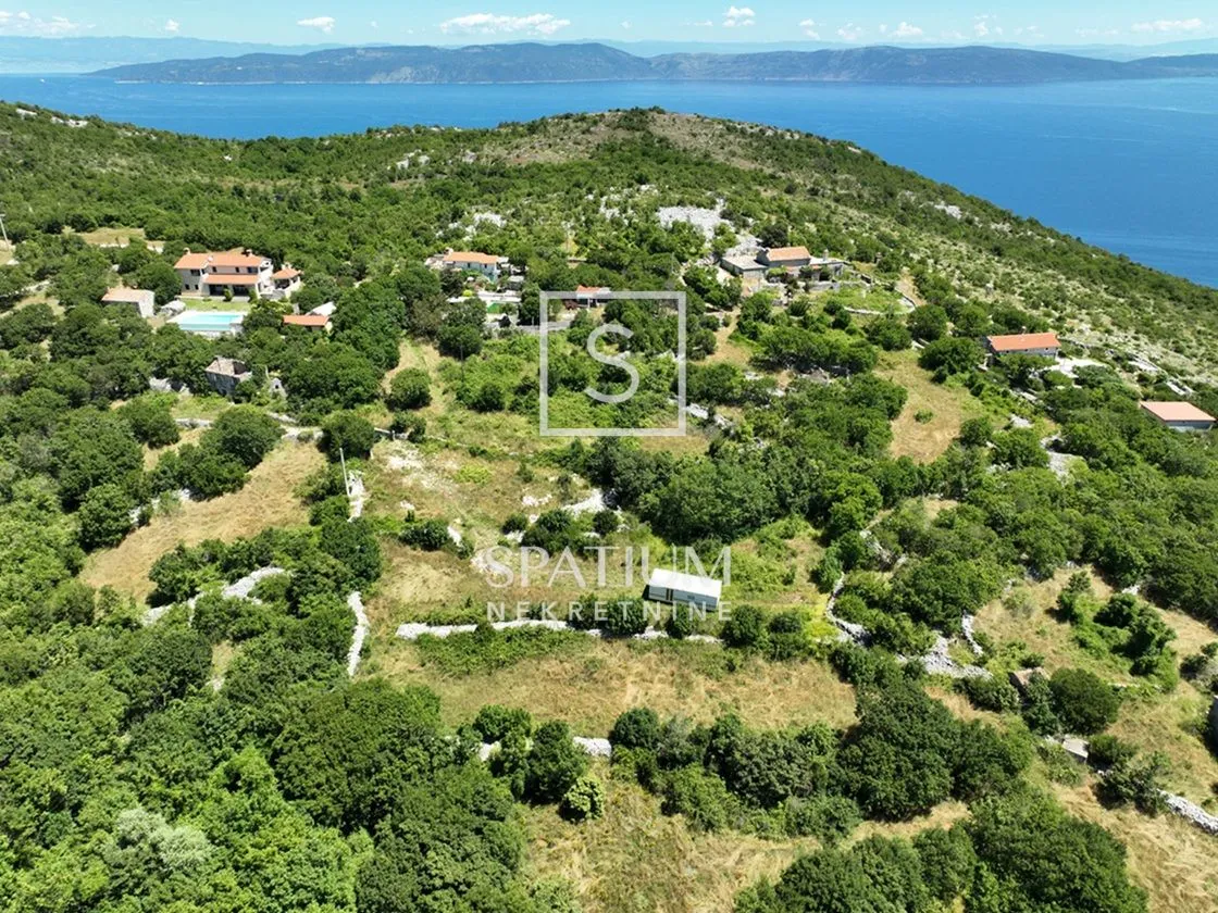 labin, projekt s građevinskom dozvolom za luksuznu vilu s pogledom na more - slika 3