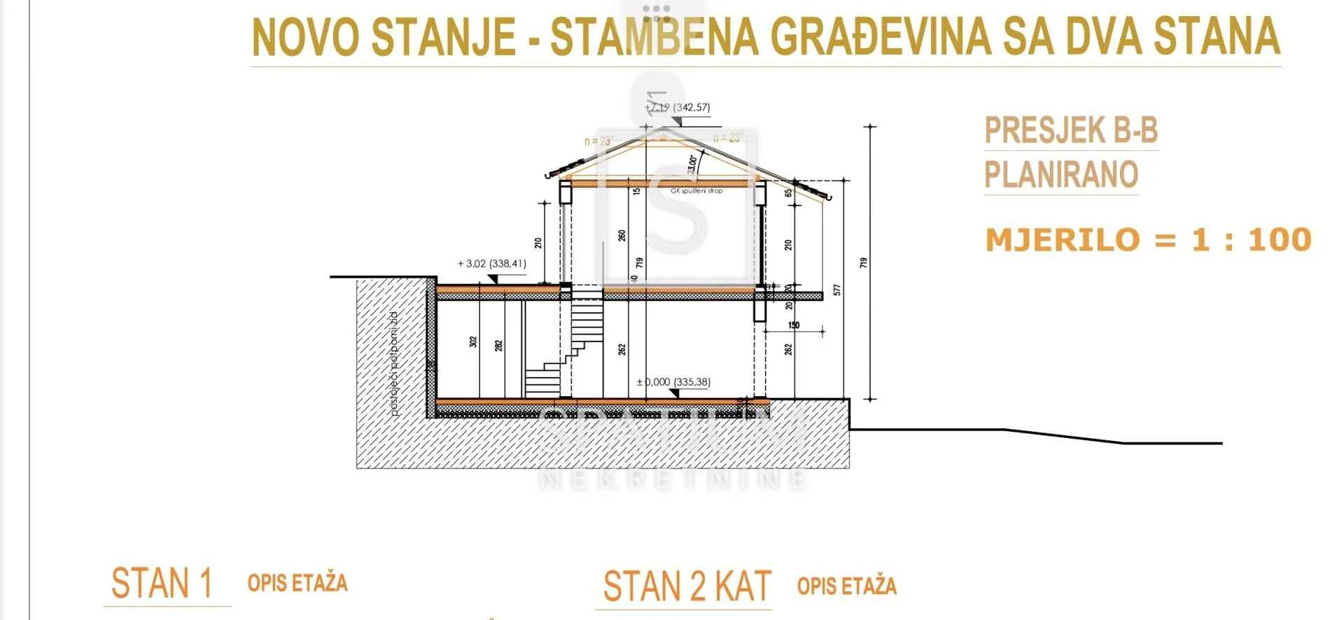 bregi, dvoetažni stan s okućnicom i bazenom - slika 6