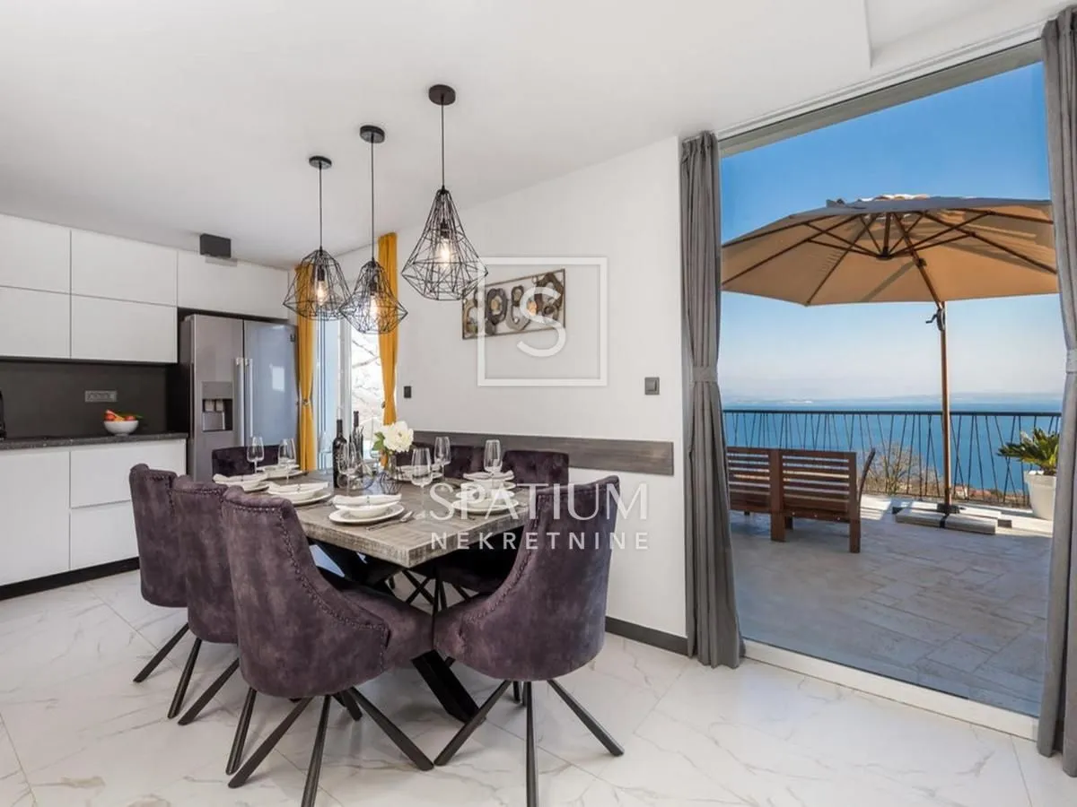 opatija, poljane, vila s bazenom i prekrasnim pogledom na more - slika 5