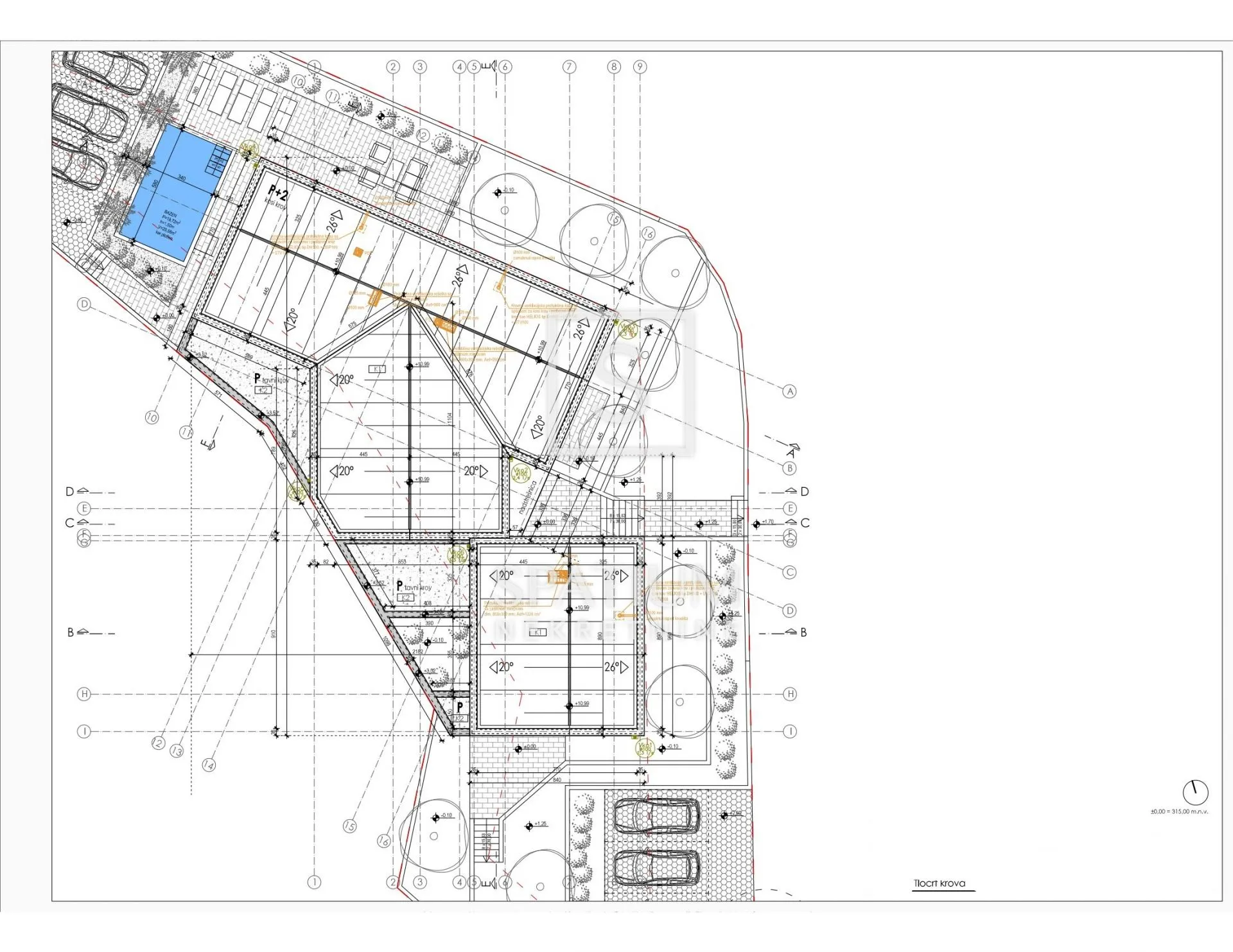 tinjan, građevinsko zemljište s projektom za 8 stanova - slika 16