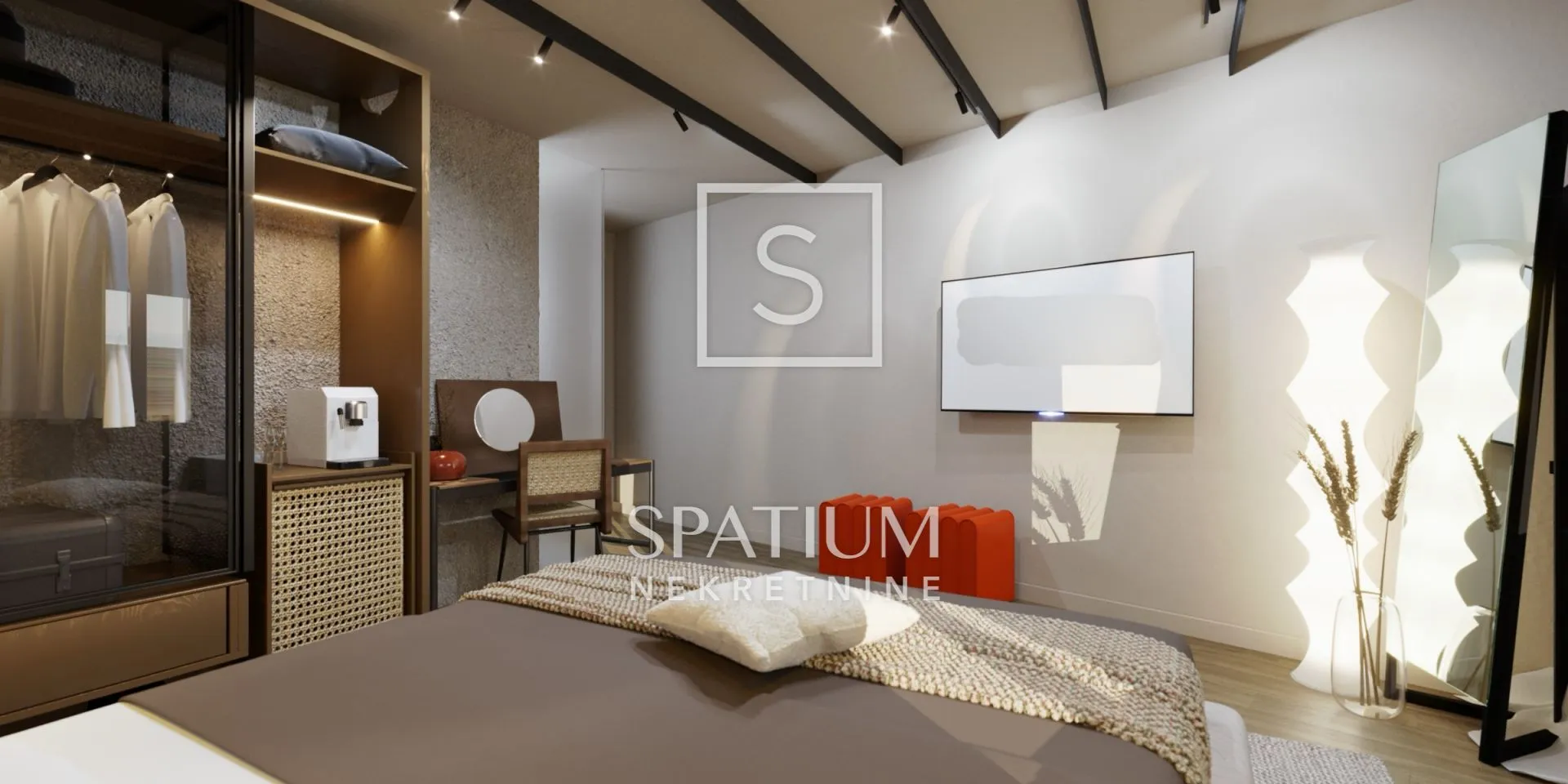 labin, kuća s panoramskim pogledom na more, građevinska dozvola i projekt za hotel - slika 10