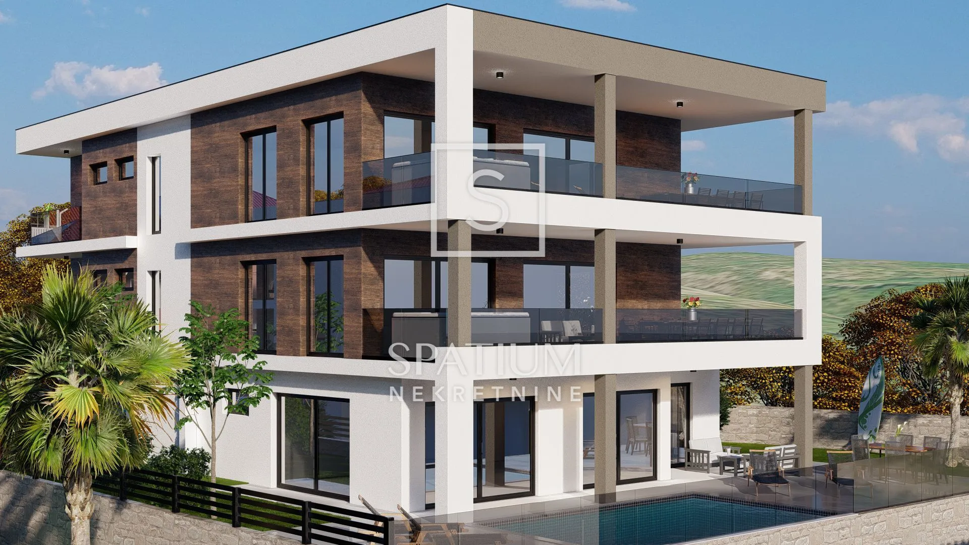 vrbnik, otok krk, apartman u novogradnji - slika 8
