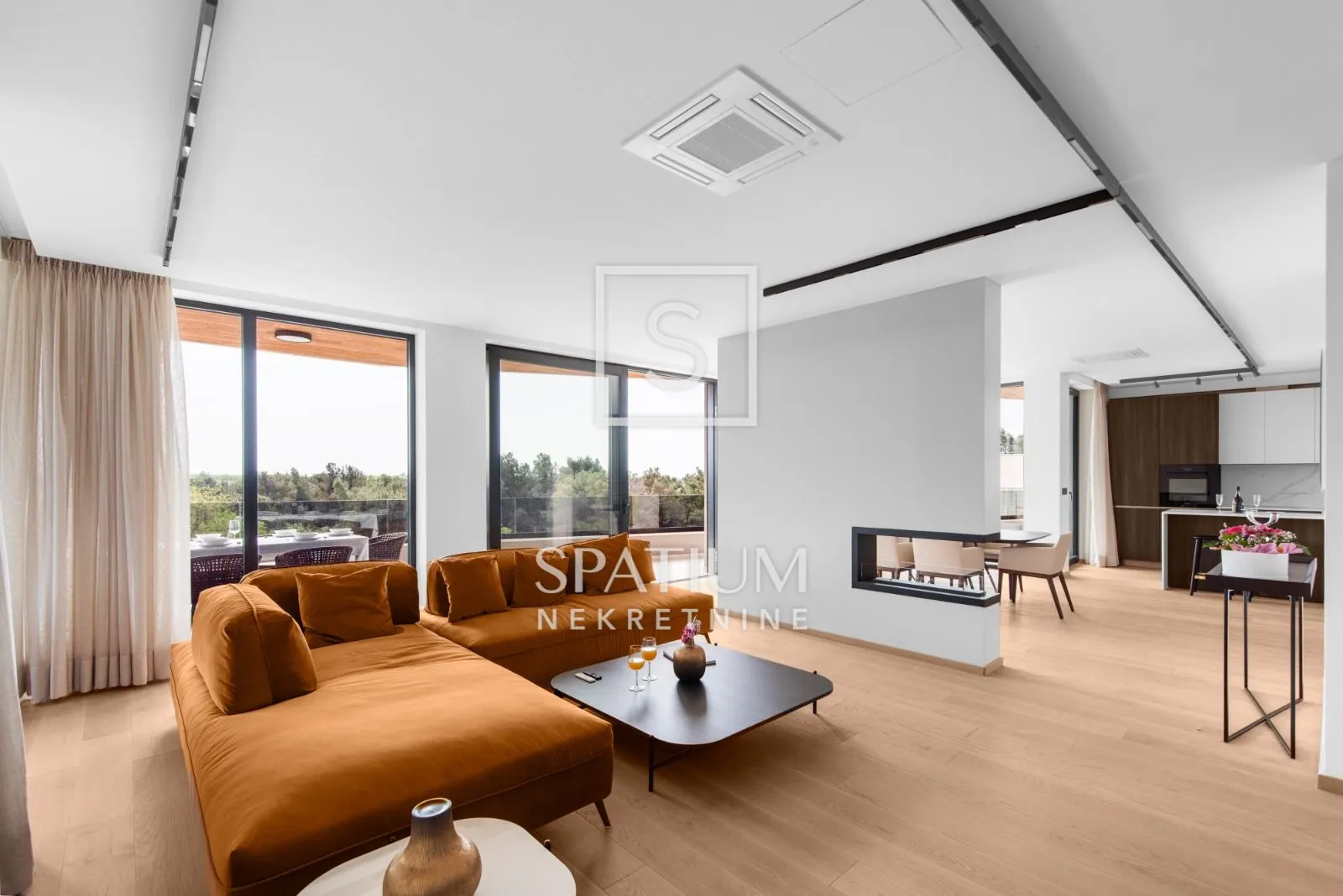 poreč, luksuzni penthouse 600 m od mora s jacuzzijem i panoramskim pogledom - slika 2
