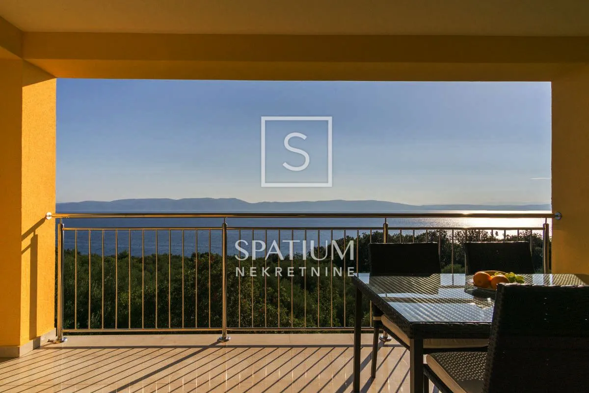 labin, ravni, apartmanska kuća s pogledom na kvarner - slika 13