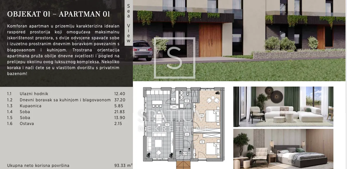 poreč, 2s+db u vrhunskoj novogradnji s pogledom na more - slika 8