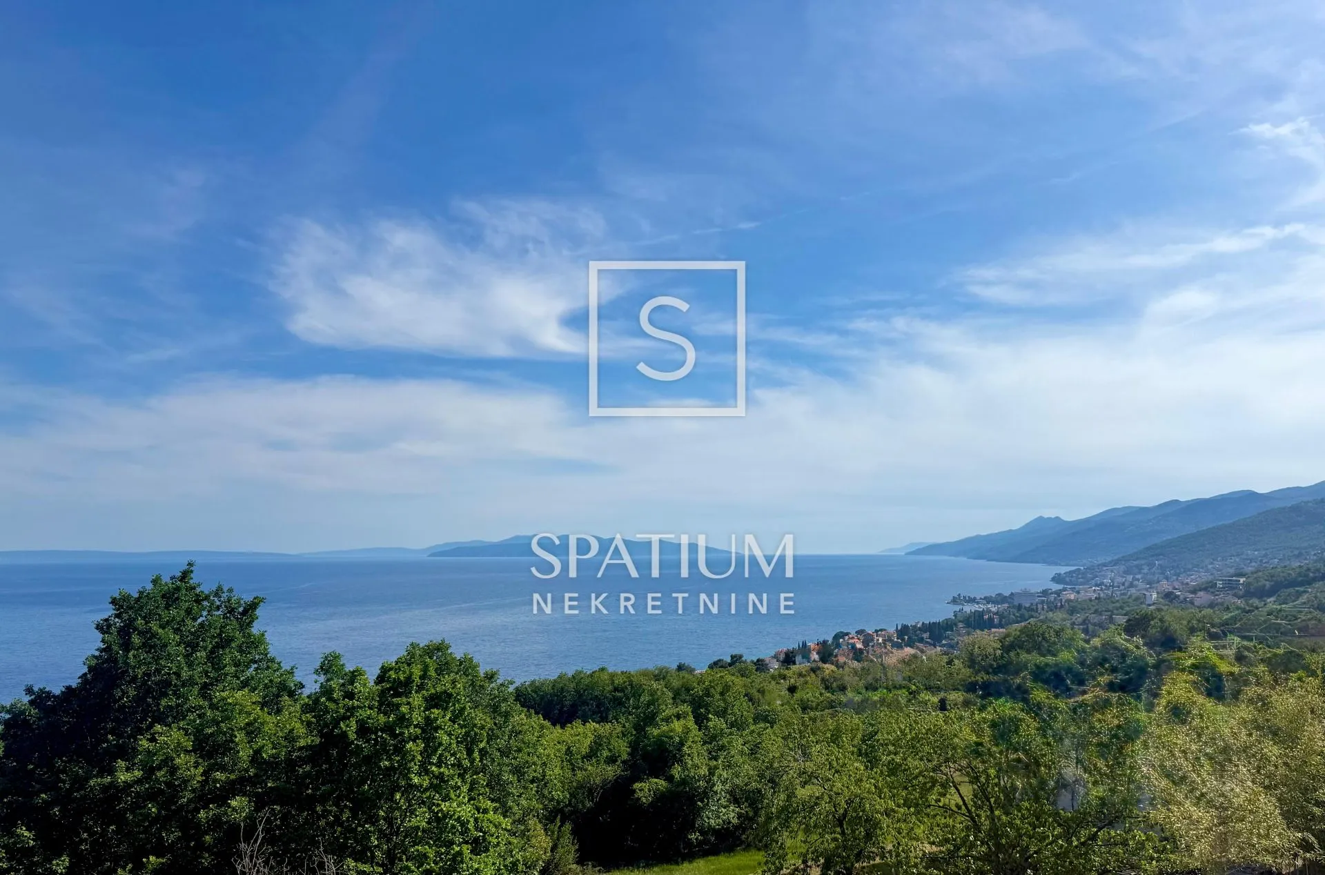 Tošina, Opatija, Samostojeća Vila S Bazenom I Pogledom