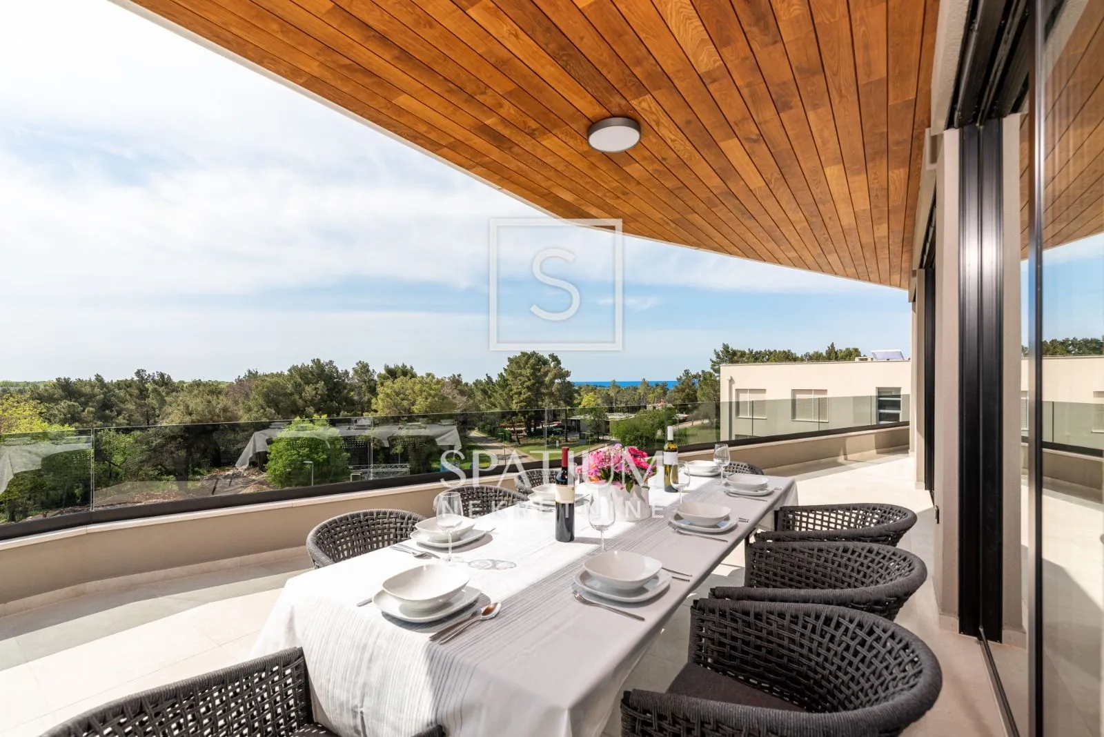 poreč, luksuzni penthouse 600 m od mora s jacuzzijem i panoramskim pogledom - slika 9