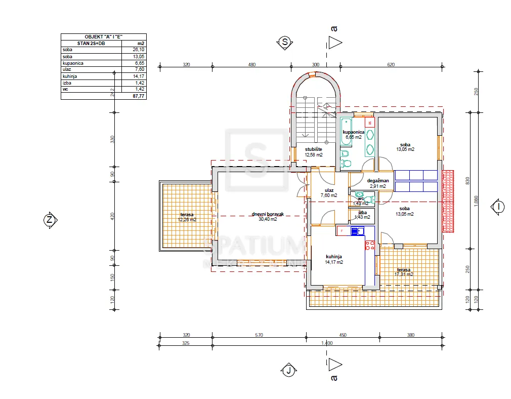 martinovo selo, građevinski teren 1947m2 s plaćenim komunalijama i projektom - slika 8