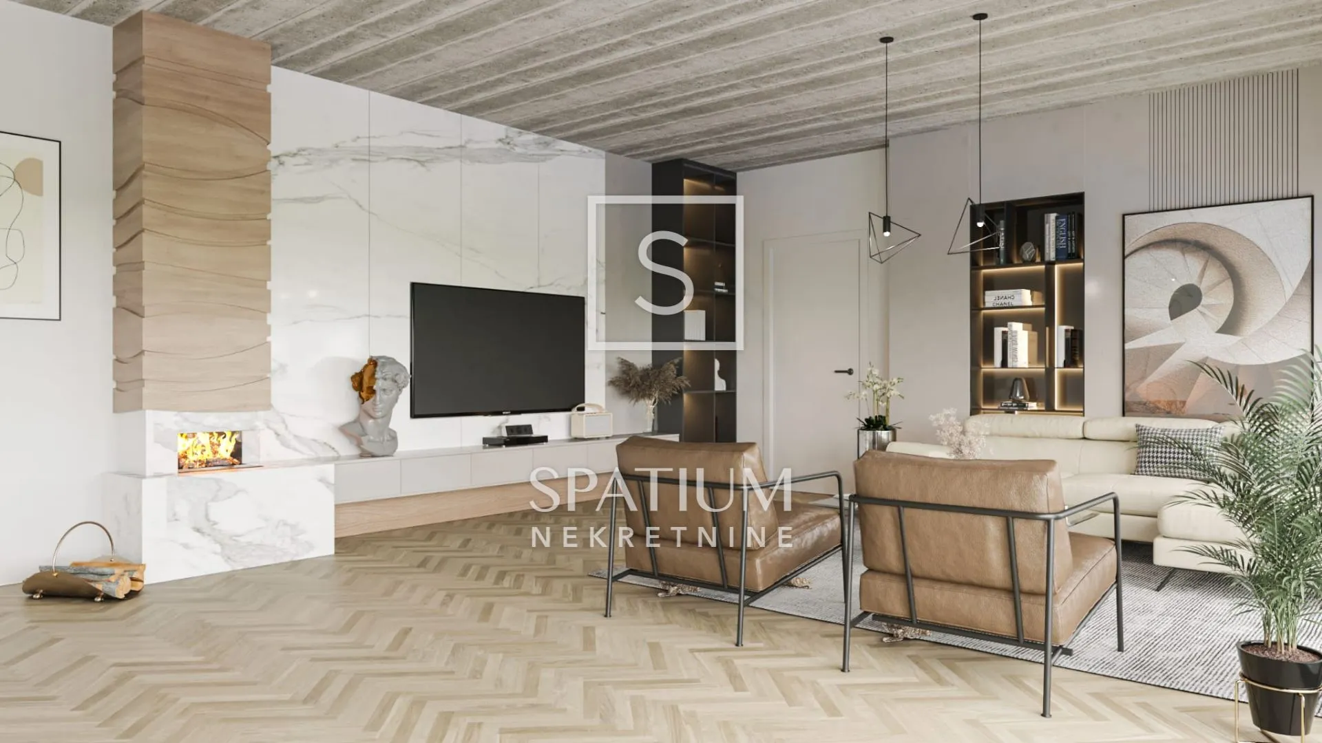 barban, dva građevinska zemljišta s projektom - slika 20