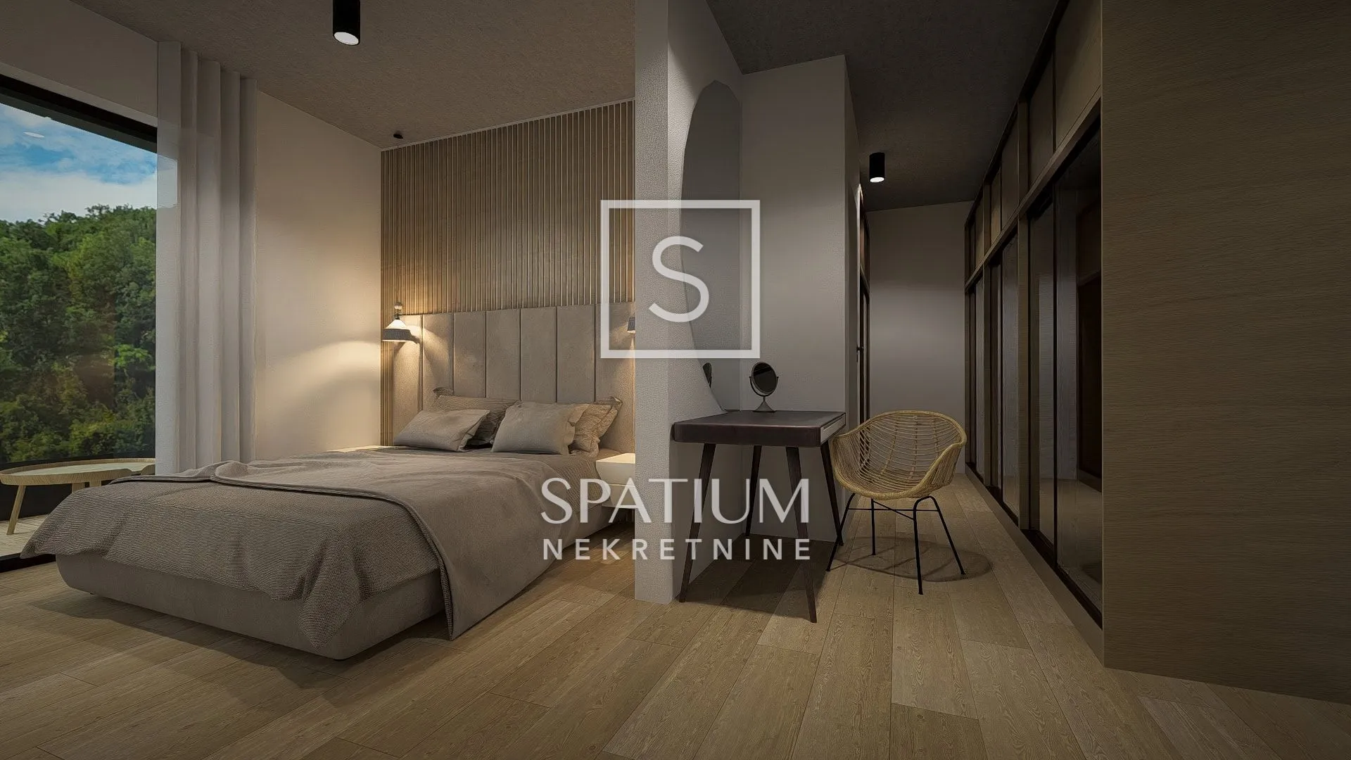 ičići, penthouse s privatnim krovnim bazenom - slika 4