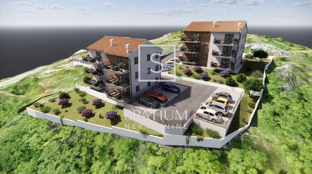 viškovo, stan u novogradnji s pogledom na more i okućnicom - slika 2