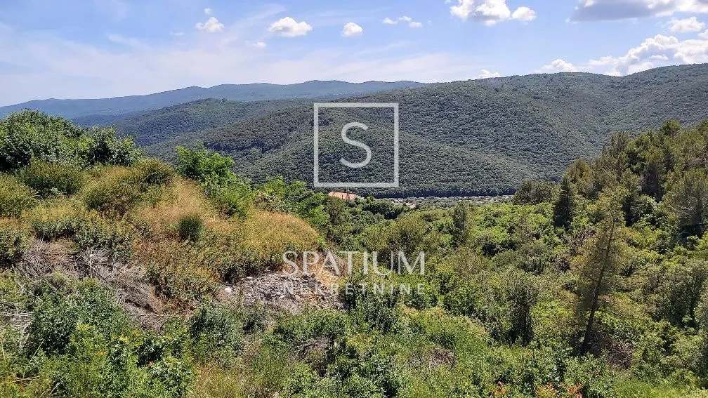 rabac, građevinska parcela na uzvisini s pogledom - slika 3