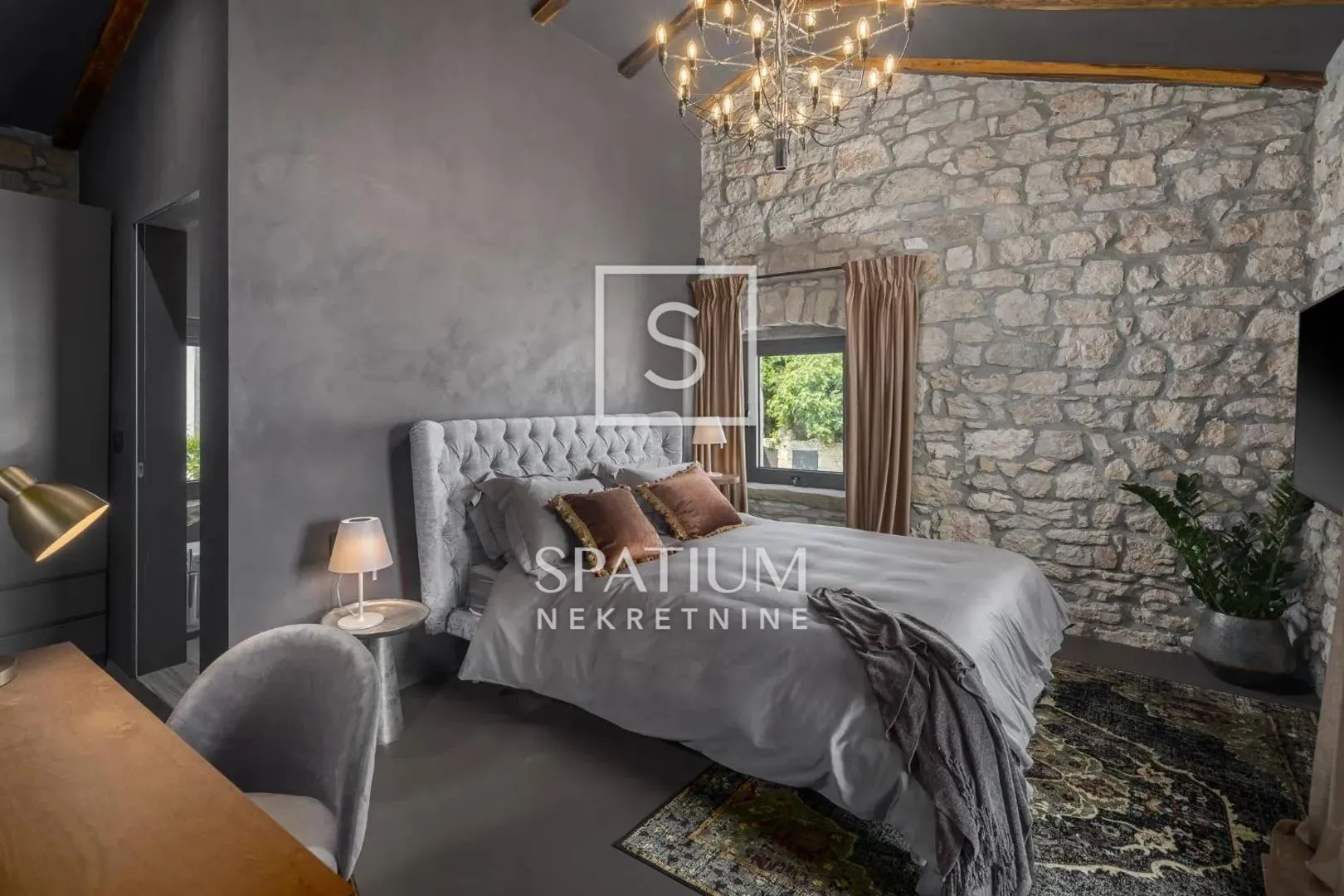 poreč, luksuzna autentična kamena vila - slika 31