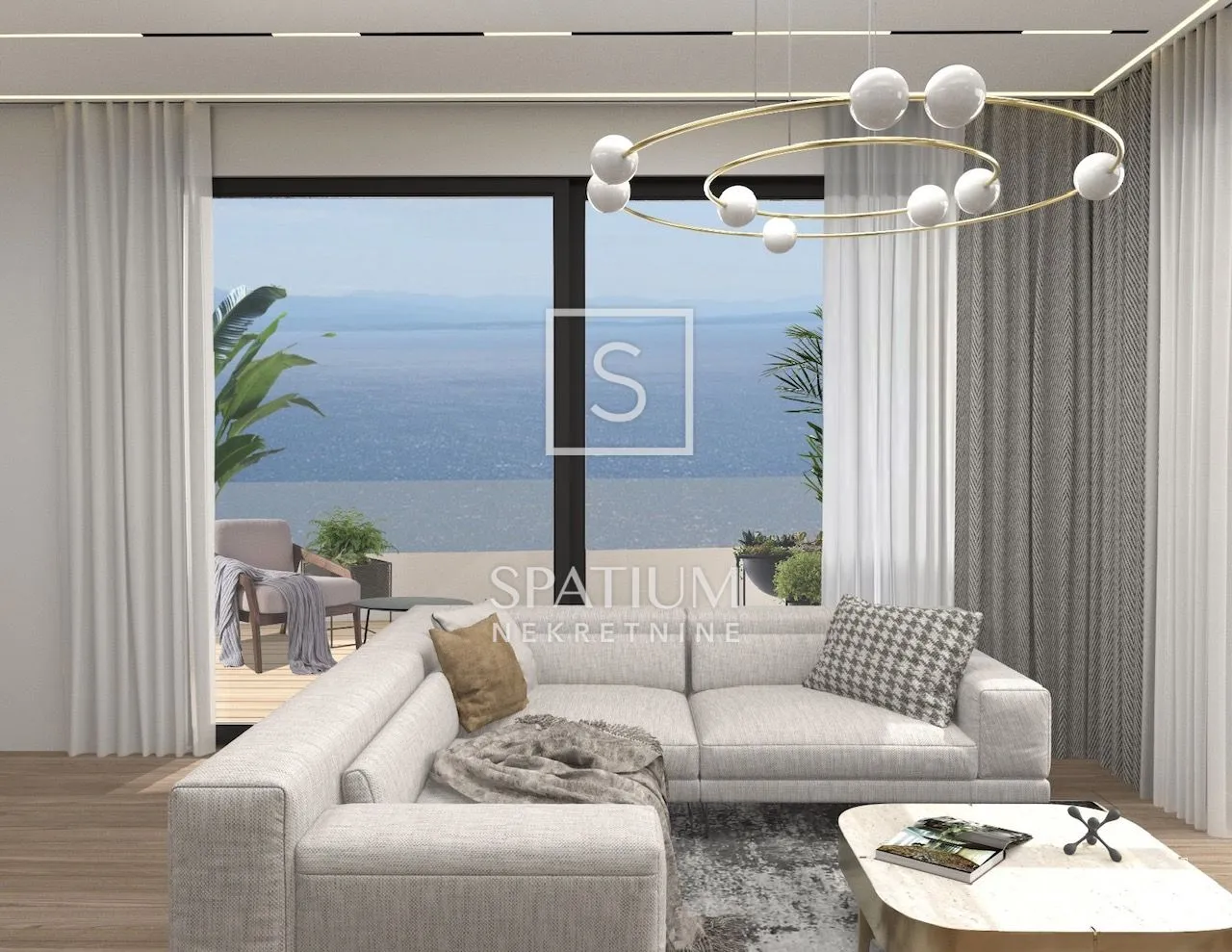 lovran, penthouse s pogledom na kvarner - slika 14