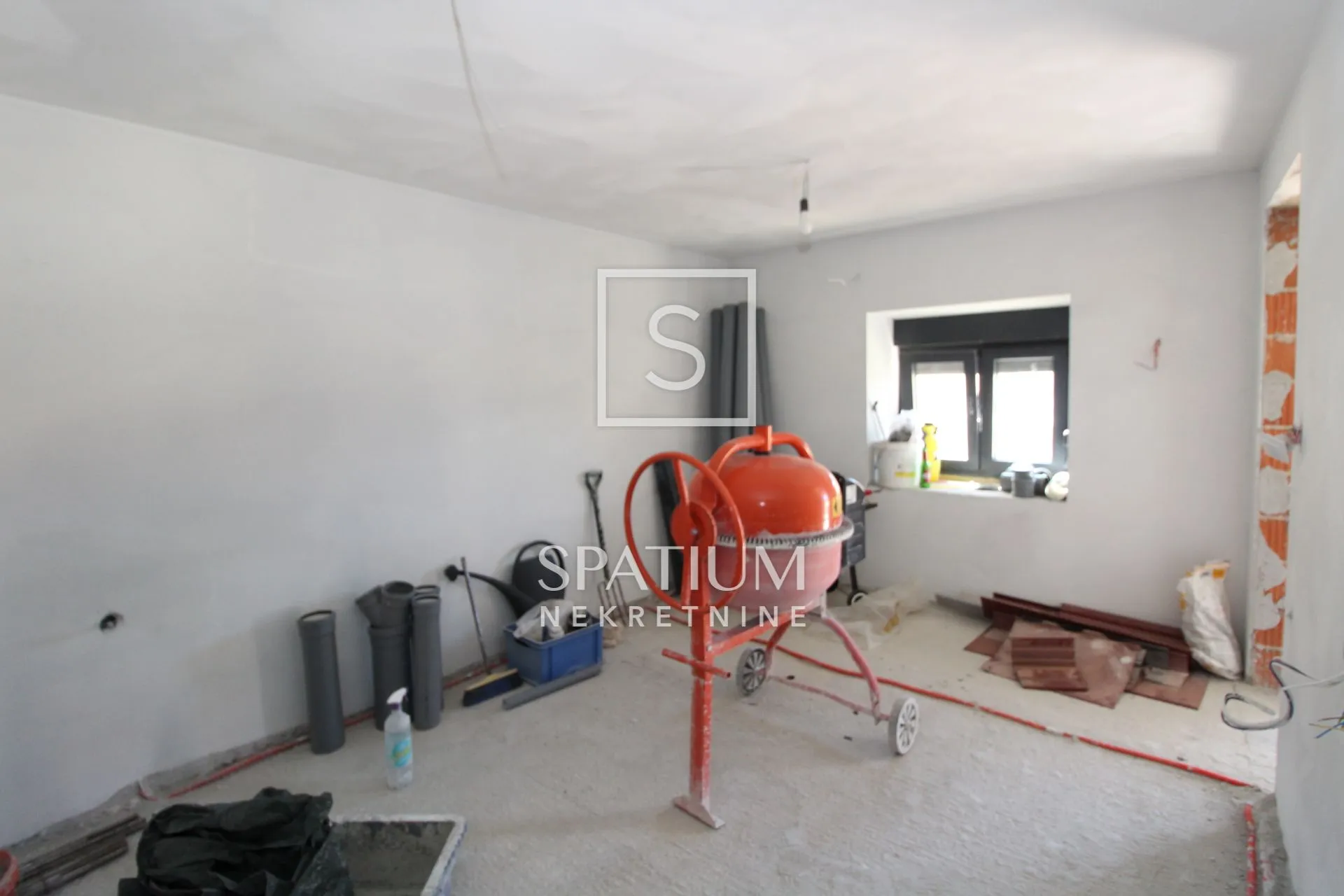 kostrena, kuća s 5 apartmana, visoki roh-bau - slika 7