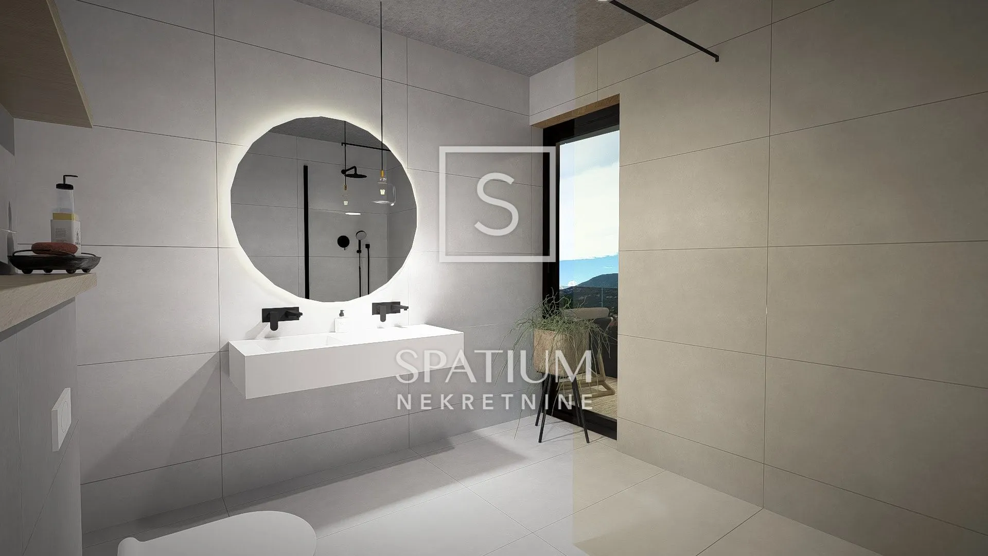 ičići, penthouse s privatnim krovnim bazenom - slika 10