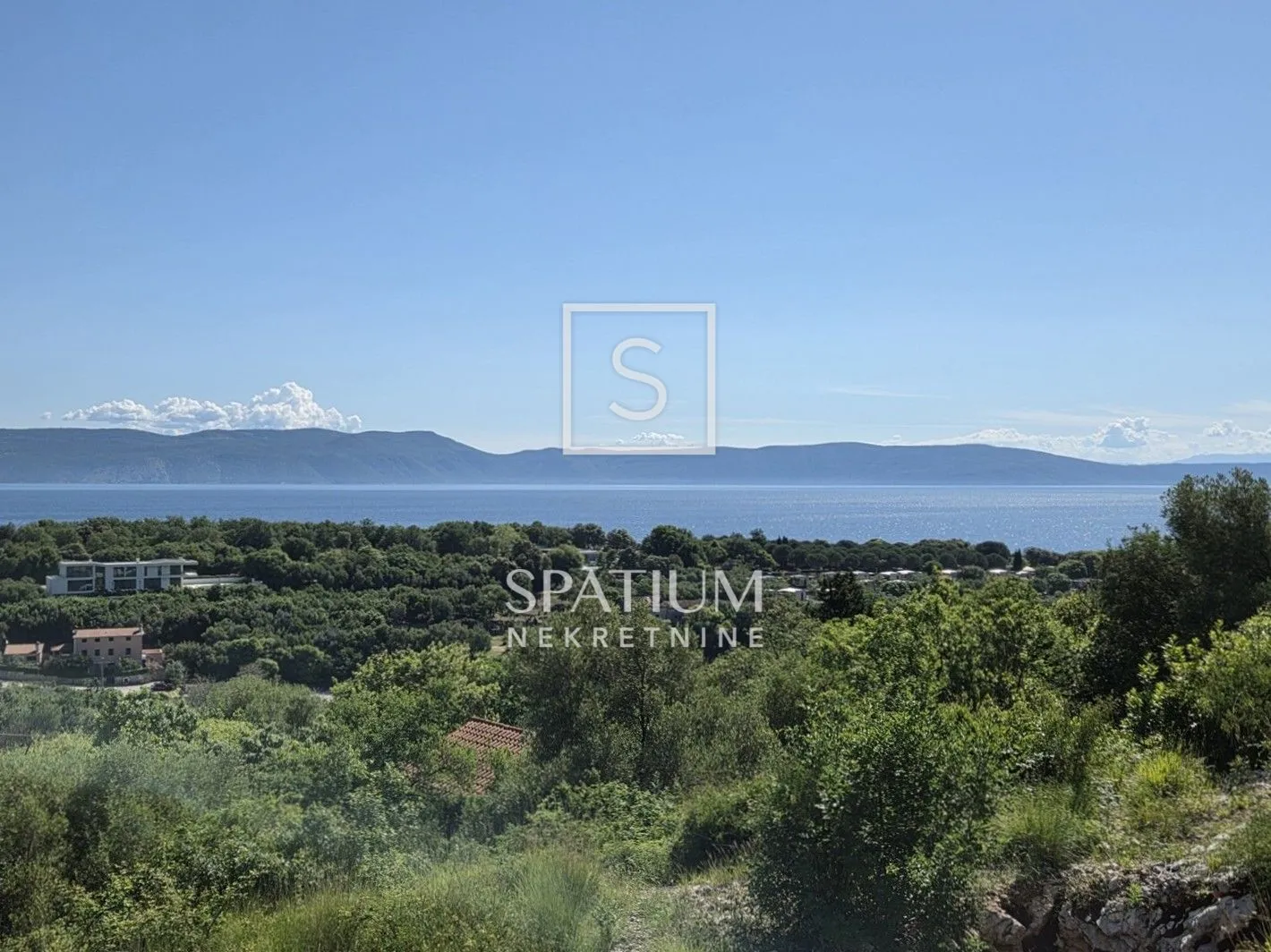 labin, okolica, zemljište s građevinskom dozvolom i započetom gradnjom - slika 6
