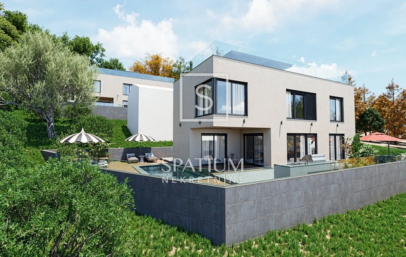labin, okolica, građevinsko zemljište s projektom i dozvolom - slika 15