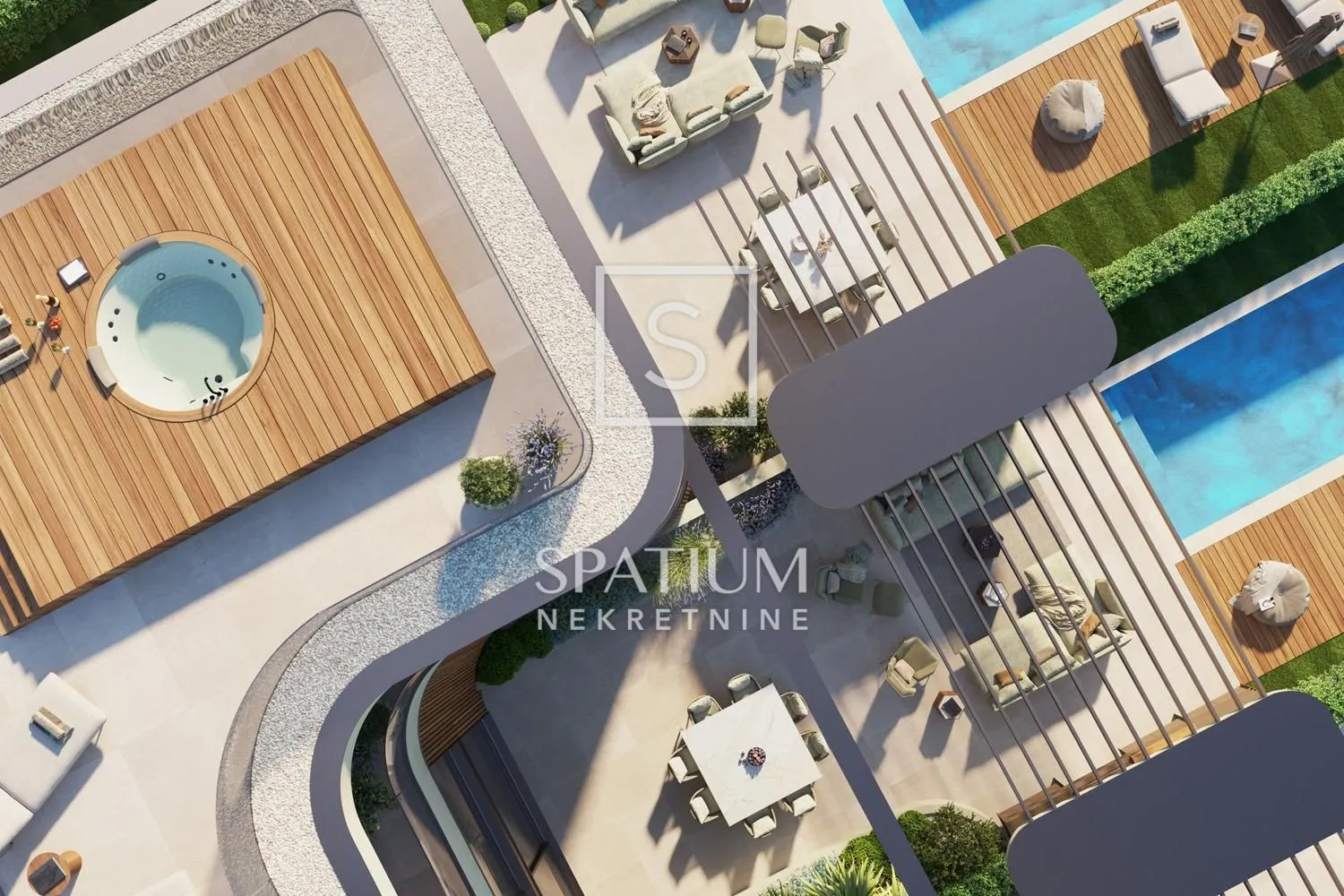 poreč, penthouse s krovnom terasom, 300m od mora - slika 15