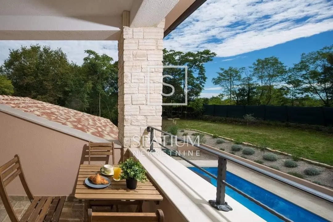 labin, nedešćina, villa s bazenom na mirnoj lokaciji - slika 15