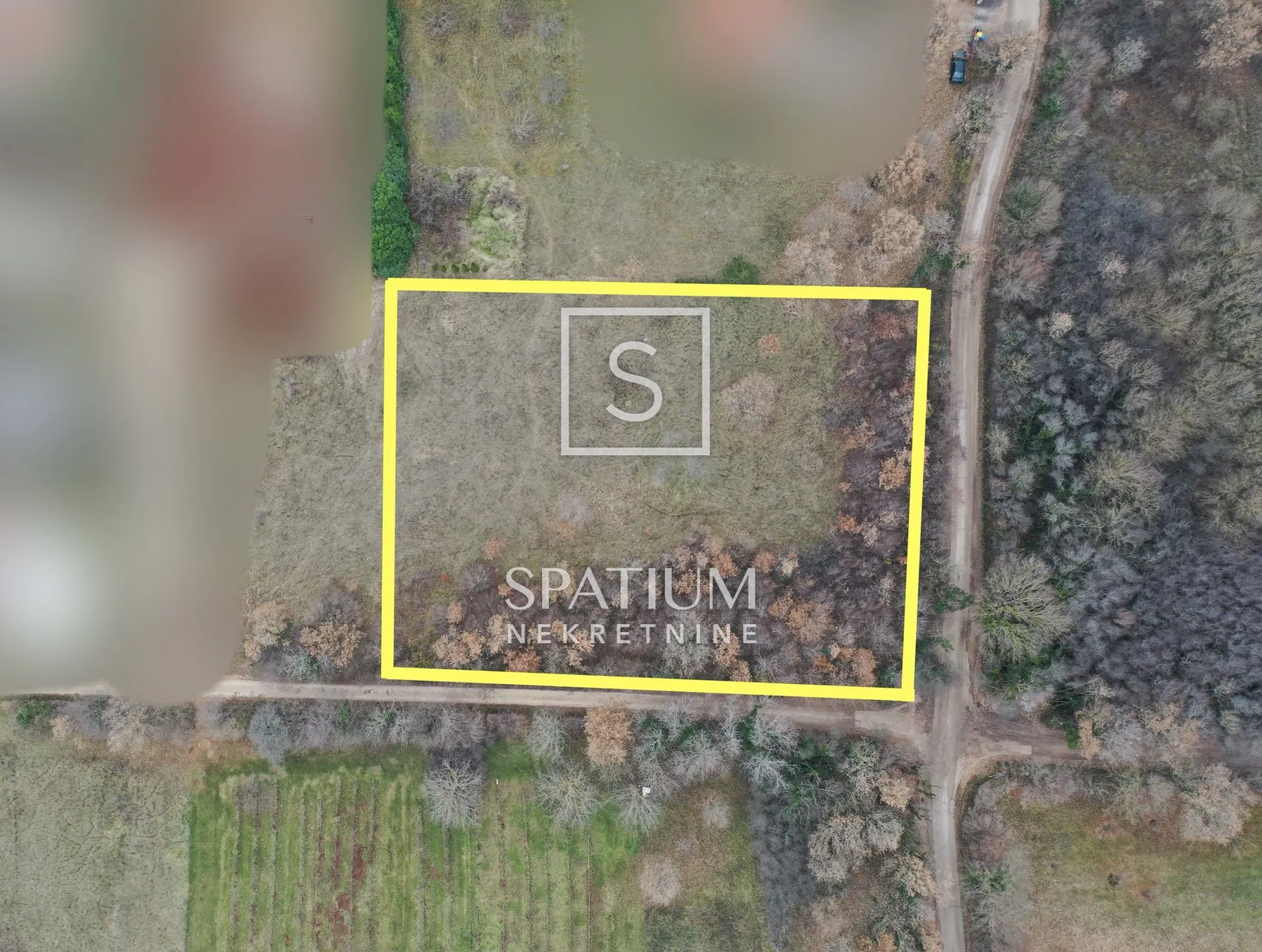 labin okolica, građevinsko zemljište 3800m2 za 5 kuća - slika 4