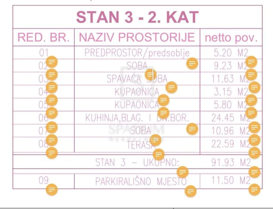 osijek, vatrogasno naselje, stan u novogradnji - slika 3