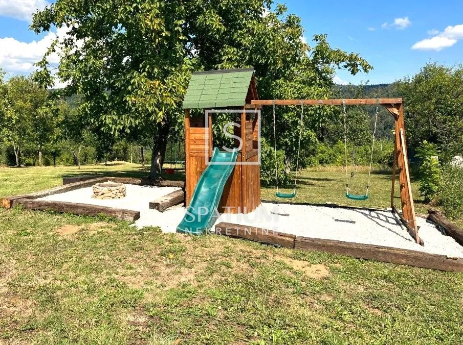 vrbovsko, adaptirana kuća za odmor s okućnicom 7500 m2 - slika 17