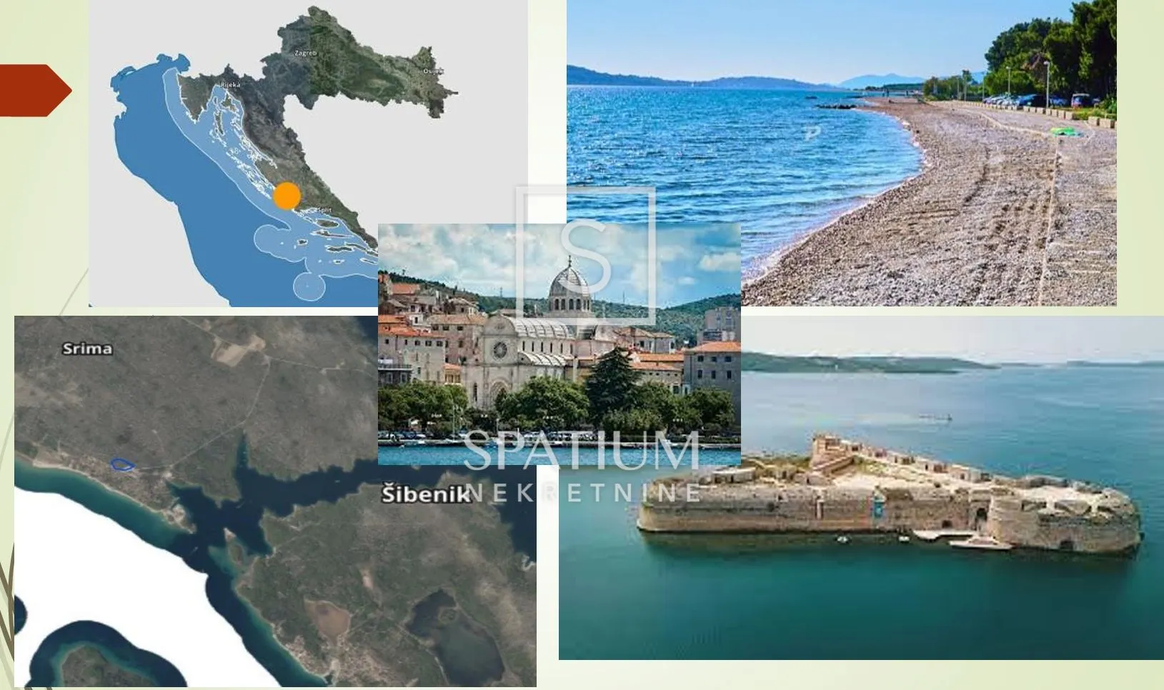 jadrija, građevinsko zemljište s projektom za izgradnju kompleksa luksuznih vila - slika 2