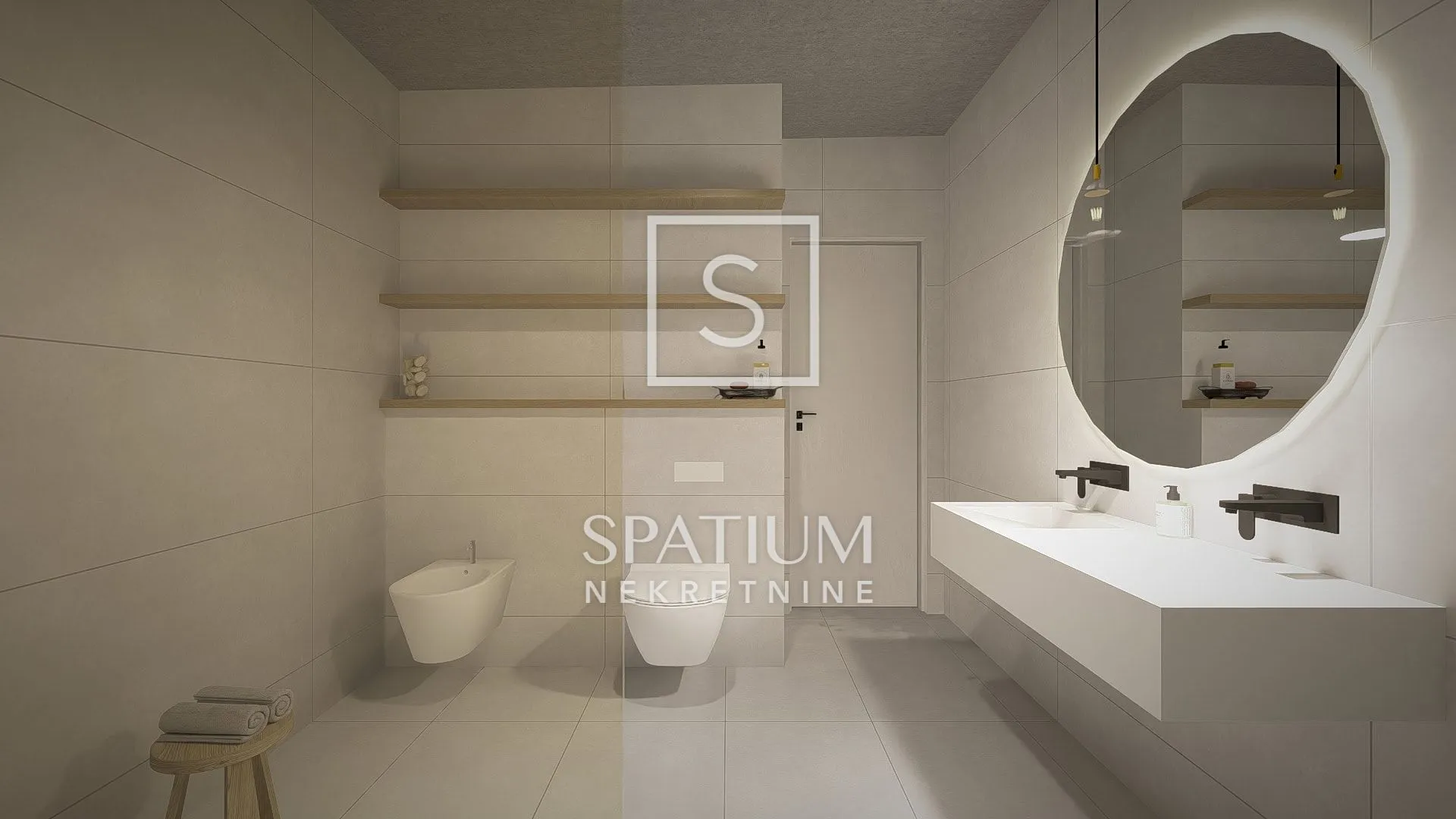 ičići, penthouse s privatnim krovnim bazenom - slika 9