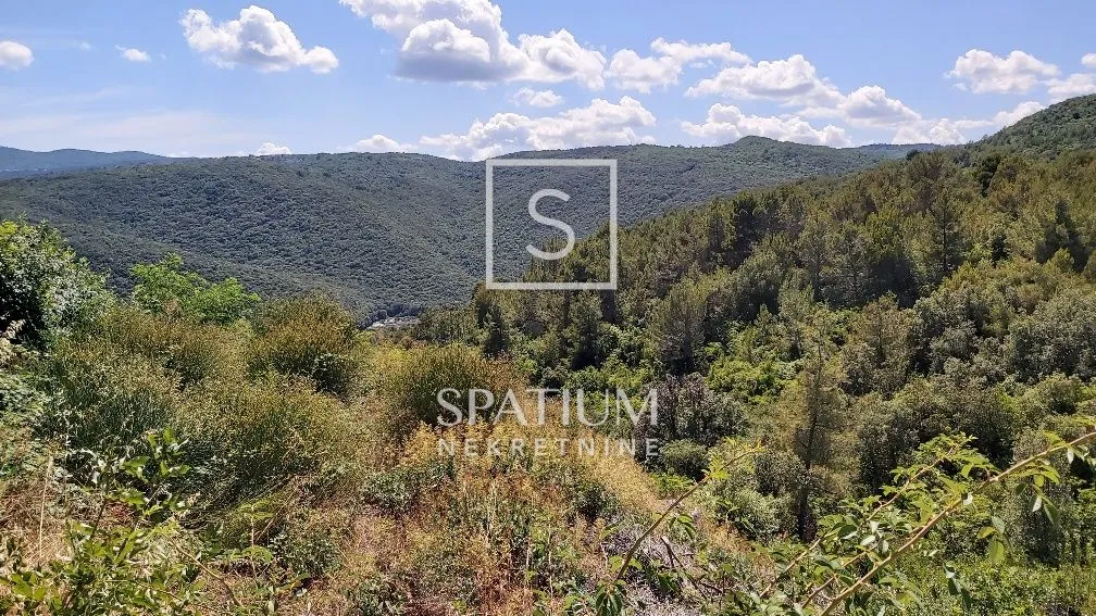 rabac, građevinska parcela na uzvisini s pogledom - slika 2