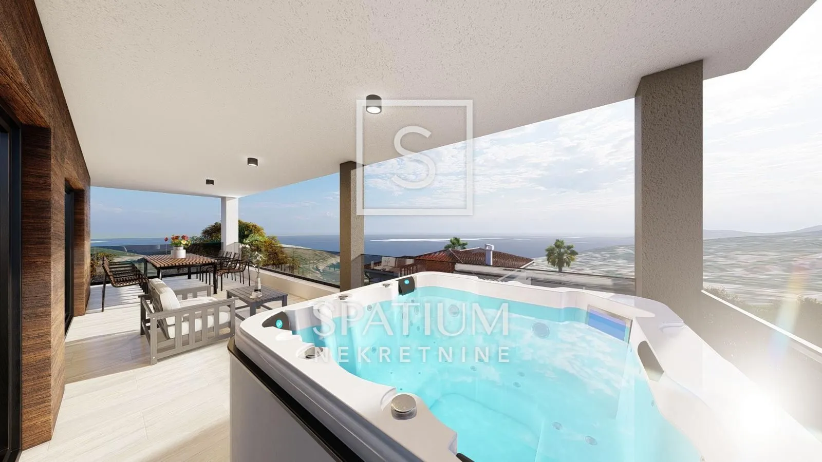 Vrbnik, Otok Krk, Apartman U Novogradnji