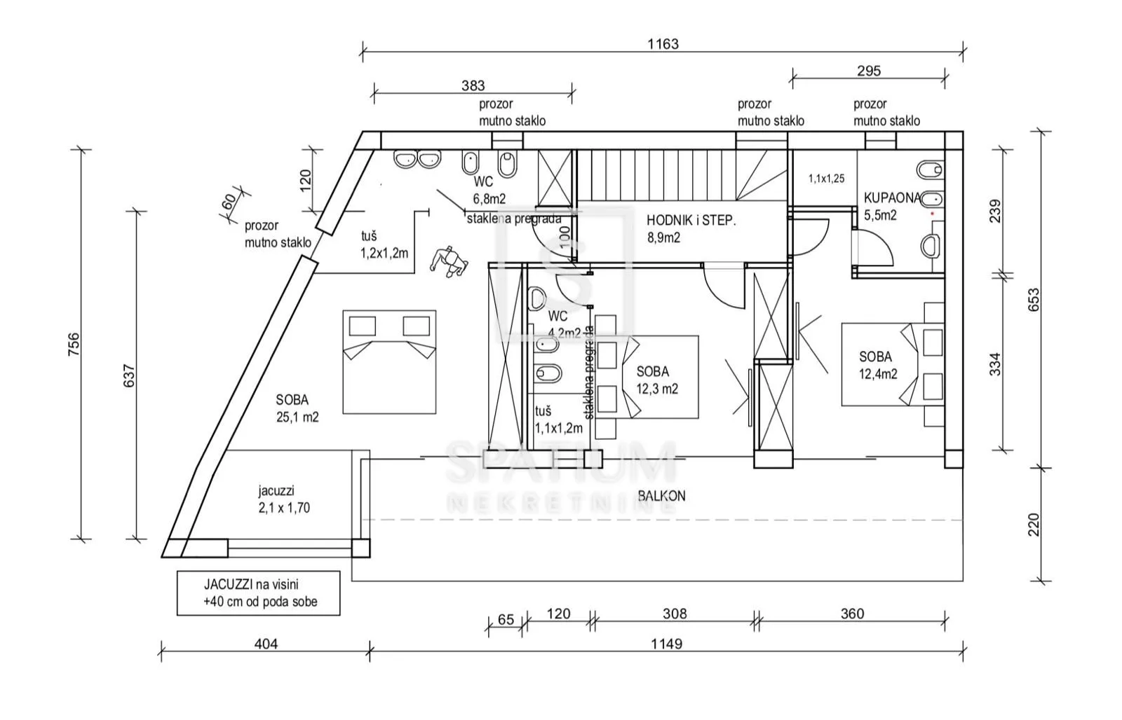 dramalj, kuća za renovaciju, s projektom - slika 10