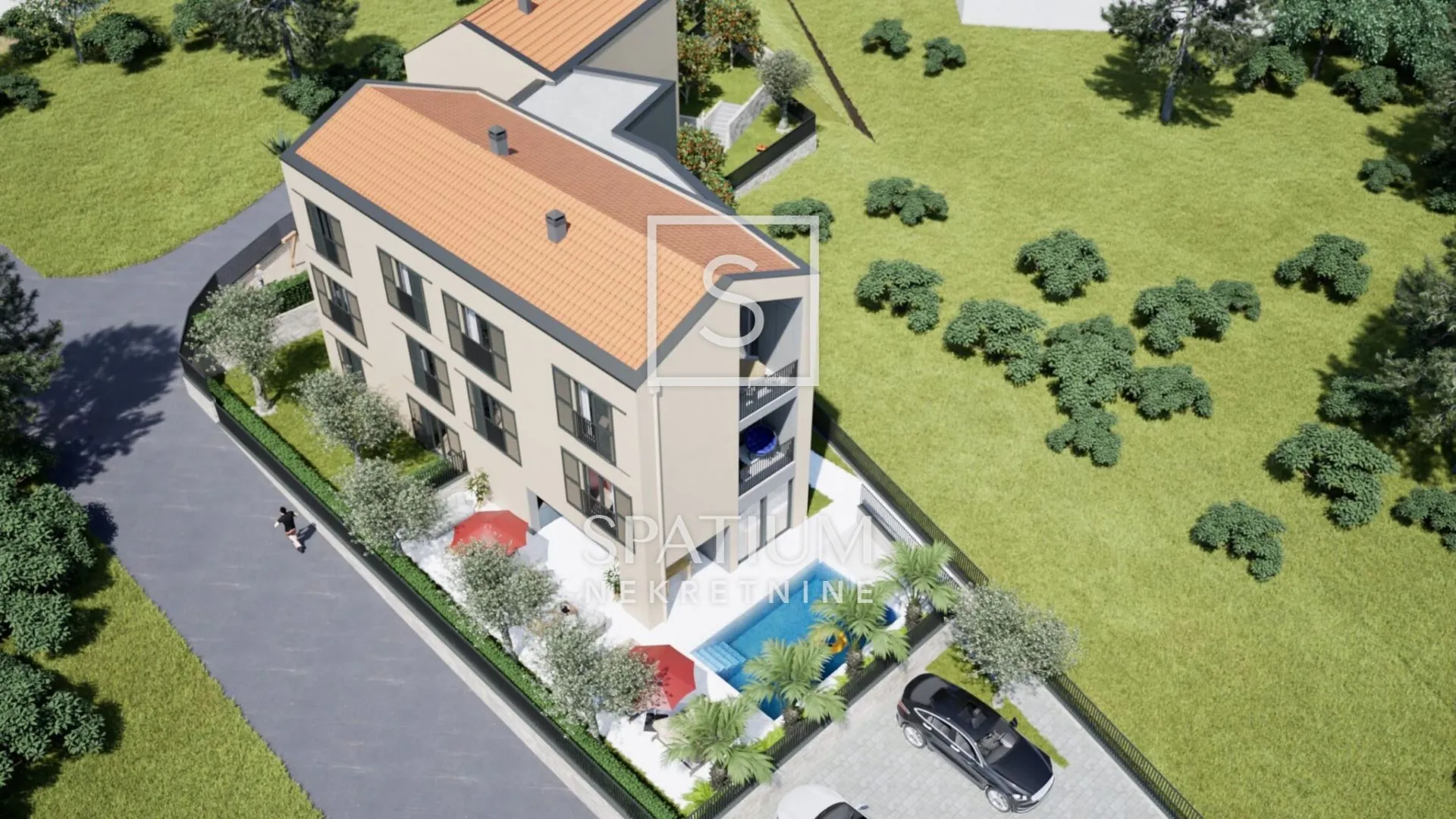 tinjan, građevinsko zemljište s projektom za 8 stanova - slika 7