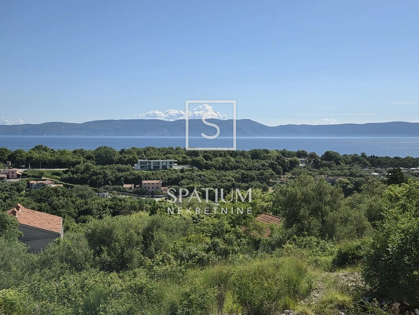 labin, okolica, zemljište s građevinskom dozvolom i započetom gradnjom - slika 4