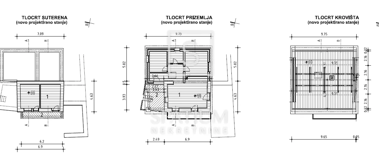 senj, jablanac, kamena kuća u fazi renovacije - slika 3