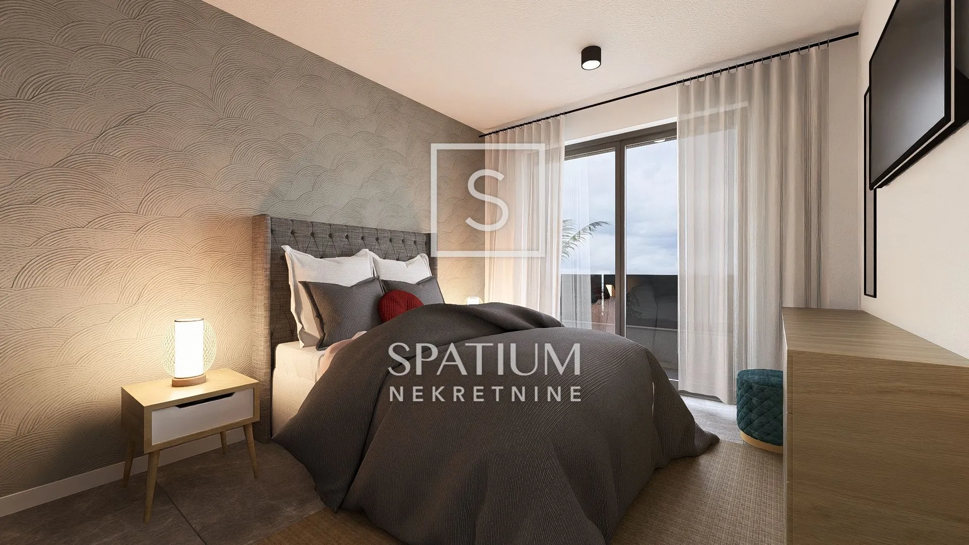 vrbnik, otok krk, penthouse s panoramskim pogledom - slika 15