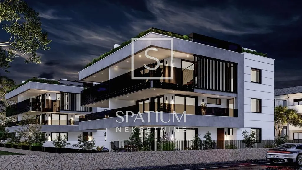 Otok Krk, Grad Krk, Luksuzni Dvoetažni Apartman S Bazenom