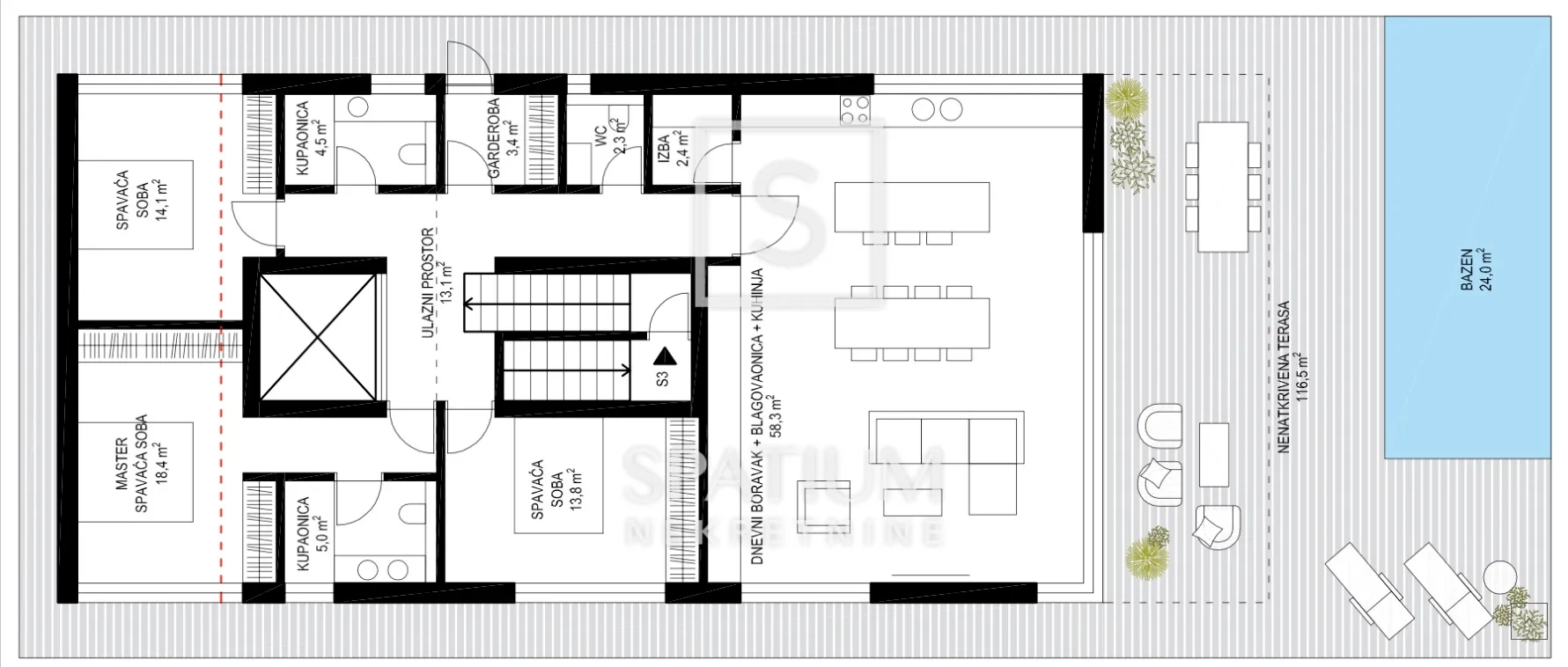 volosko, ekskluzivni penthouse u novogradnji s panoramskim pogledom - slika 46