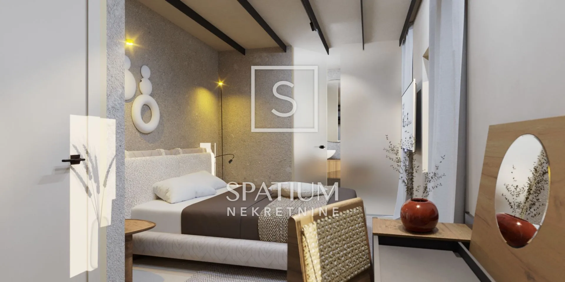 labin, kuća s panoramskim pogledom na more, građevinska dozvola i projekt za hotel - slika 5