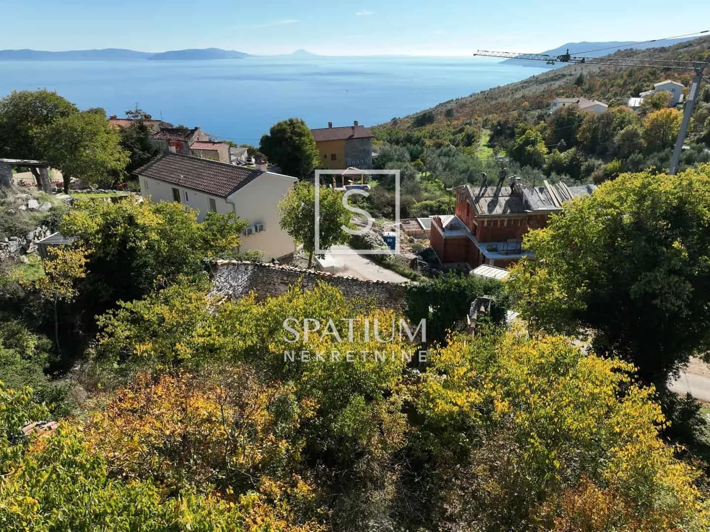 labin, ruševna kamena kuća s pogledom na more - slika 5